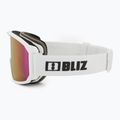 Lyžařské brýle Bliz Rave matt white/brown pink 4
