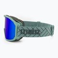 Lyžařské brýle Bliz Rave matt green/brown blue 4