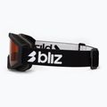 Dětské lyžařské brýle Bliz Liner Jr matte black/orange 4