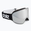 Lyžařské brýle Bliz Flow matte black/smoke/silver mirror