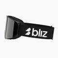 Lyžařské brýle Bliz Flow matte black/smoke/silver mirror 9