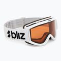 Dětské lyžařské brýle Bliz Pixie Jr matte white/orange