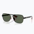 Sluneční brýle Ray-Ban Rb8336M Scuderia matt black/dark green 4