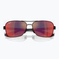 Sluneční brýle Ray-Ban Rb8336M Scuderia matt black/dark grey mirror blue/red 3