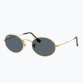 Sluneční brýle Ray-Ban Oval arista gold/blue 4