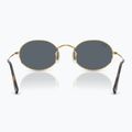 Sluneční brýle Ray-Ban Oval arista gold/blue 5