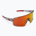 Sluneční brýle Bliz P003 transparent dark grey/brown red multi