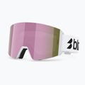 Lyžařské brýle Bliz G003S matte white/brown/pink multi