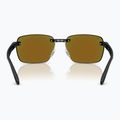 Sluneční brýle Ray-Ban RB4470 Polarized+ Lenses matte sand black/green chromance 5