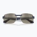 Sluneční brýle Ray-Ban RB4470 Polarized+ Lenses sand dark blue/grey gradient chromance 3