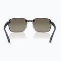 Sluneční brýle Ray-Ban RB4470 Polarized+ Lenses sand dark blue/grey gradient chromance 5