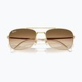 Sluneční brýle Ray-Ban Bain Bridge arista gold/brown gradient 3