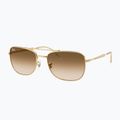 Sluneční brýle Ray-Ban Bain Bridge arista gold/brown gradient 4