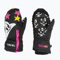Dětské lyžařské rukavice Level Lucky Mitt ninja pink