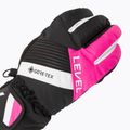 Dětské lyžařské rukavice Level Neo JR Gore-Tex fucsia 4