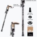 Nordic walking hůlka Fizan Classic Micro grey 3
