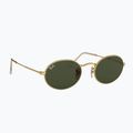 Sluneční brýle Ray-Ban Oval arista gold/green g-15