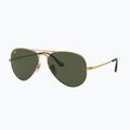 Sluneční brýle Ray-Ban Aviator Metal II gold arista/green g-15 4