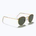 Sluneční brýle Ray-Ban Round Metal gold/green g-15 4