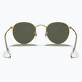Sluneční brýle Ray-Ban Round Metal gold/green g-15 5