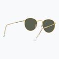 Sluneční brýle Ray-Ban Round Metal gold/green g-15 6