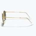 Sluneční brýle Ray-Ban Round Metal gold/green g-15 7