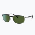 Sluneční brýle Ray-Ban Rb3671 Polarized+ Lenses black silver/dark green polarized+ 4