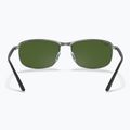 Sluneční brýle Ray-Ban Rb3671 Polarized+ Lenses black silver/dark green polarized+ 5