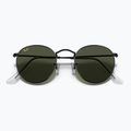 Sluneční brýle Ray-Ban Round Metal black/green g-15 3