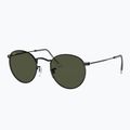 Sluneční brýle Ray-Ban Round Metal black/green g-15 4