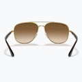 Sluneční brýle Ray-Ban RB3683 arista gold/brown 5