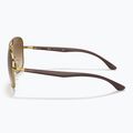 Sluneční brýle Ray-Ban RB3683 arista gold/brown 7