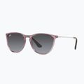 Dětské sluneční brýle Ray-Ban Erika transparent violet/grey gradient 4