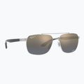 Sluneční brýle Ray-Ban RB3701 Polarized+ Lenses silver/blue gold polarized+