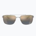 Sluneční brýle Ray-Ban RB3701 Polarized+ Lenses silver/blue gold polarized+ 2