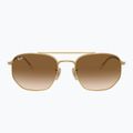 Sluneční brýle Ray-Ban RB3707 Polarized+ Lenses arista gold/brown 2