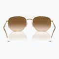 Sluneční brýle Ray-Ban RB3707 Polarized+ Lenses arista gold/brown 5