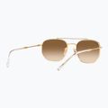 Sluneční brýle Ray-Ban RB3707 Polarized+ Lenses arista gold/brown 6