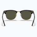 Sluneční brýle Ray-Ban Clubmaster Classic black/gold/green g-15 5