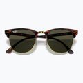 Sluneční brýle Ray-Ban Clubmaster Classic tortoiseshell/gold/green g-15 3