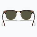 Sluneční brýle Ray-Ban Clubmaster Classic tortoiseshell/gold/green g-15 5