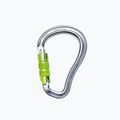 Karabina Climbing Technology Axis Big Tg L3860006 stříbrno-zelená 2C38600XPE 2