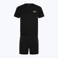 Tričko a šortky EA7 Emporio Armani Ventus7 Travel black