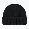 Pánská zimní čepice Woolrich Merino Wool Logo Beanie black 2