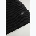 Pánská zimní čepice Woolrich Knitted Ribbed Beanie black 3