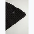 Pánská zimní čepice Woolrich Knitted Ribbed Beanie black 4