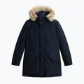 Pánská bunda Woolrich Polar High Collar Fur melton blue 5
