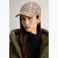 Dámská kšiltovka Woolrich Check Baseball Cap beige check 4