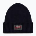 Pánská zimní čepice Woolrich Legacy Patch Beanie melton blue