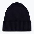 Pánská zimní čepice Woolrich Legacy Patch Beanie melton blue 2